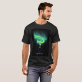 オーロラを照らす Tシャツ (正面フル)