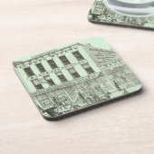 オーロライリノイ州オーロラビーコンニュース1871石リッツ コースター (左側)