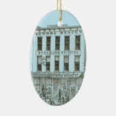 オーロライリノイ州オーロラビーコンニュース1871石リッツ セラミックオーナメント (右)