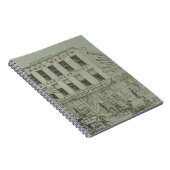 オーロライリノイ州オーロラビーコンニュース1871石リッツ ノートブック (右側)