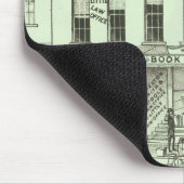 オーロライリノイ州オーロラビーコンニュース1871石リッツ マウスパッド (コーナー)