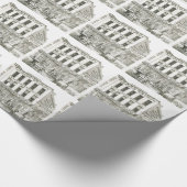 オーロライリノイ州オーロラビーコンニュース1871石リッツ ラッピングペーパー (角)