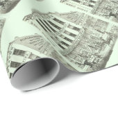 オーロライリノイ州オーロラビーコンニュース1871石リッツ ラッピングペーパー (ロールコーナー)