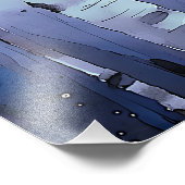 オーロラインザーズ樺の木 フォトプリント            (角)