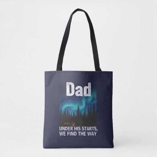 オーロラキャンプ オーダーメイド Dad トートバッグ (正面)