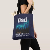 オーロラキャンプ オーダーメイド Dad トートバッグ (クローズアップ)