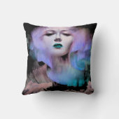 オーロラクライヴヘンリーブルーパープルナイト装飾用クッション クッション (裏面)