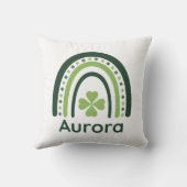 オーロラクローバーボホーレインボー クッション (裏面)