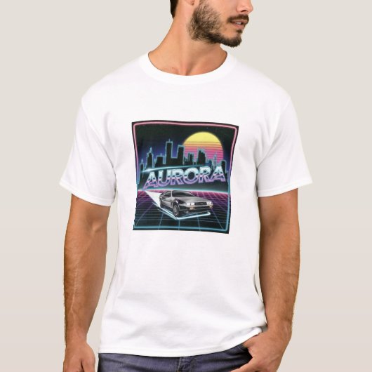 オーロラコロラドギフトアイディア Tシャツ (正面)