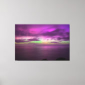 オーロラスオーロラリスサザンライツオーストラリア キャンバスプリント (正面)