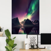 オーロラスカイライト ポスター (ホームオフィス)