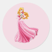 オーロラステッカー ラウンドシール (正面)