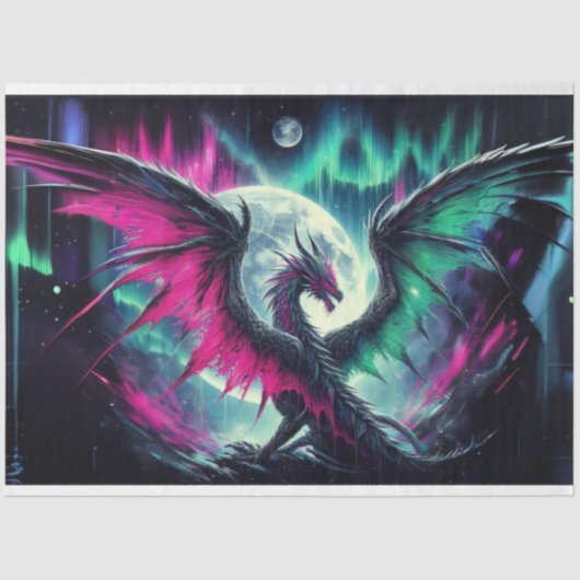 オーロラドラゴン 薄葉紙 (正面)