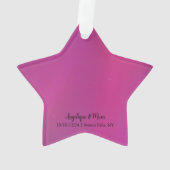 オーロラノーザンサザンライトズオーナメント オーナメント (裏面)