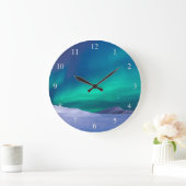 オーロラノーザンライトスモールナンバ ラージ壁時計 (ホーム)