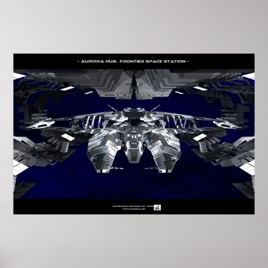 オーロラハブ ポスター (正面)