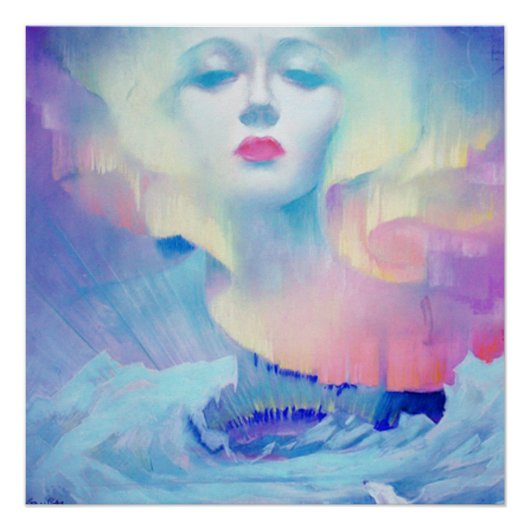 オーロラバイクライヴ・ヘンリー・ブルー ポスター (正面)