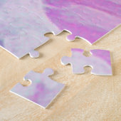 オーロラバイクリーブヘンリーのピンクのパステル ジグソーパズル (側面)