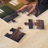 オーロラボレアの冬のキャビン ジグソーパズル (側面)