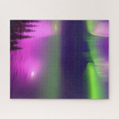 オーロラボレアリスオーバーウォーター ジグソーパズル (横)