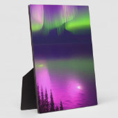 オーロラボレアリスオーバーウォーター フォトプラーク (側面)