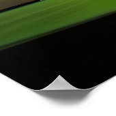 オーロラボレアリスオーバーハモンド湾ミシガン ポスター (角)