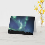 オーロラボレアリスグリーティングカード カード (黄色い花)