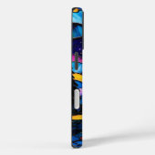 オーロラボレアリスステンドグラスの電話ケース Case-Mate iPhoneケース (裏面 / 右)