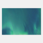 オーロラボレアリスノーザンライツアラスカスカイ ラッピングペーパーシート (正面2)