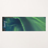 オーロラボレアリスノーザンライツアークティックスカイナイトY ヨガマット (正面(横))
