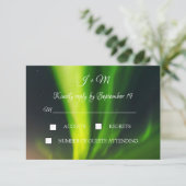 オーロラボレアリスノーザンライツスターモダンズRSVP 出欠カード (スタンド正面)