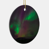 オーロラボレアリスノーザンライト北極夜空C セラミックオーナメント (右)