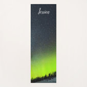 オーロラボレアリスノーザンライト北極山脈 ヨガマット (正面)