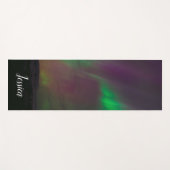 オーロラボレアリスノーザンライト北極山脈Y ヨガマット (正面(横))