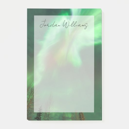 オーロラボレアリスノーザンライト |フェアバンクス ポストイット (正面)