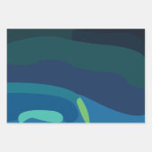 オーロラボレアリスノーザンライト ラッピングペーパーシート (正面3)