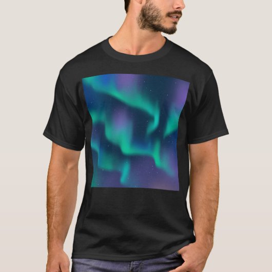 オーロラボレアリスノーザンライト Tシャツ (正面)