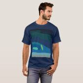 オーロラボレアリスノーザンライト Tシャツ (正面フル)