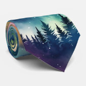 オーロラボレアリスパステルパインズノーザンライト ネクタイ (ロール)