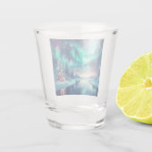 オーロラボレアリス/クリスマス/冬 ショットグラス (裏面)