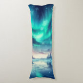 オーロラボレアリス/クリスマス/冬 ボディピロー (正面縦)