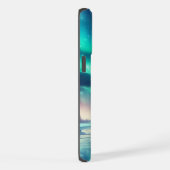 オーロラボレアリス/クリスマス/冬 iPhoneケース (右側面)