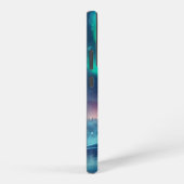 オーロラボレアリス/クリスマス/冬 SAMSUNG GALAXYケース (右側面)