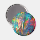 オーロラボレリスオリジナル抽象芸術アートワークスサンギリア マグネット (正面/裏面)