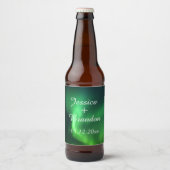 オーロラボレリス北ラ結婚イト ビールラベル (正面)