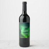 オーロラボレリス北ラ結婚イト ワインラベル (正面)