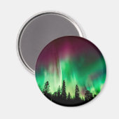 オーロラボレリス北方灯 マグネット (正面/裏面)