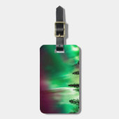 オーロラボレリス北方灯 ラゲッジタグ (正面縦)