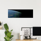 オーロラボレリス宇宙 ポスター (ホームオフィス)