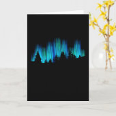 オーロラボレリス極光 カード (黄色い花)